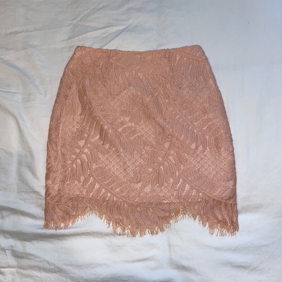 L&F Pink Mini Skirt - Picture 3 of 4